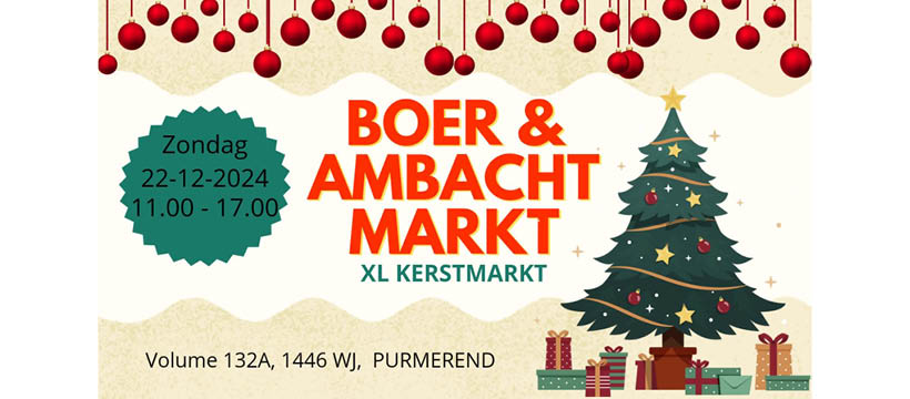 Boer & Ambacht Kerstmarkt