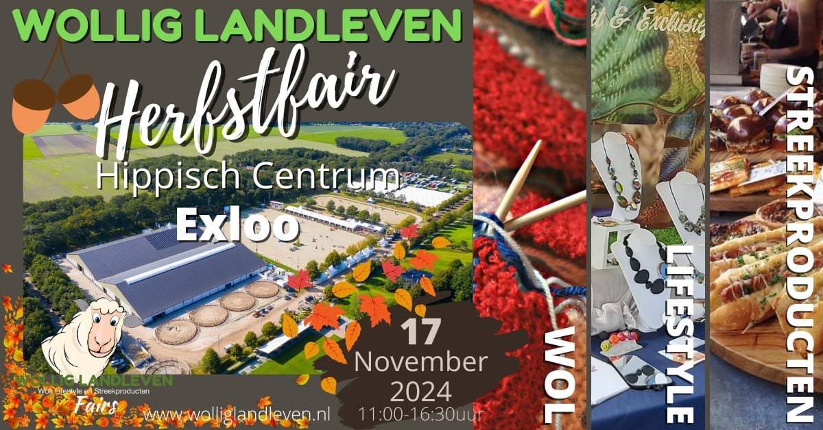 Wollig Landleven Herfstfair Exloo